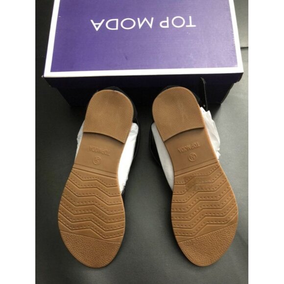 NWT Top Moda Strappy Sandals Women's Size 5.5 - Picture 3 of 4